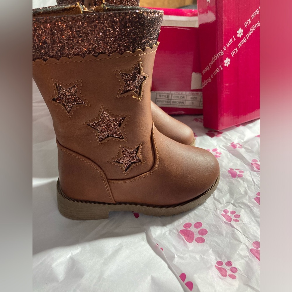 Rugged Bear girls boots size 5 toddler